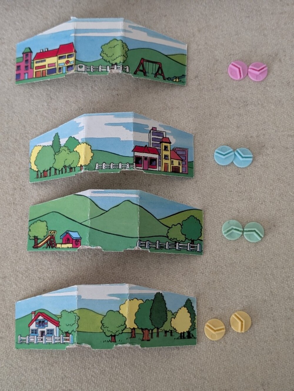 Vintage Polly Pocket Let's Party Board Game 1993 - Picture 3 of 13